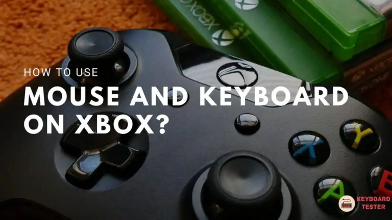 Mouse And Keyboard On Xbox?