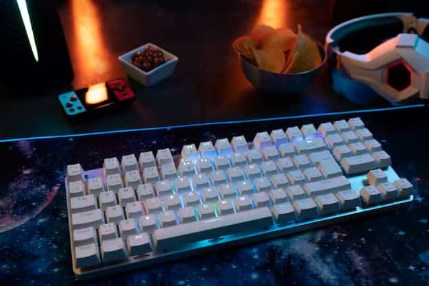 image of a mechanical keyboard