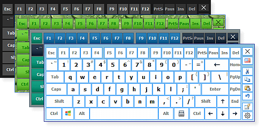 Vibrant keyboard with numbers in various colors.